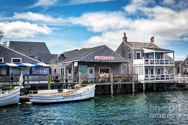 Nantucket Poster featuring the photograph Nantucket Harbor Series 7126 by Carlos Diaz