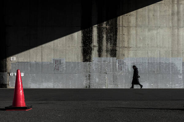 Street Poster featuring the photograph No Trespassing by Tetsuya Hashimoto