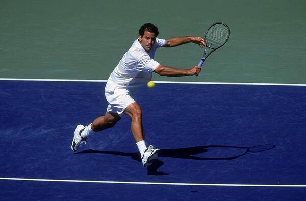 Tennis Poster featuring the photograph Pete Sampras by Adam Pretty