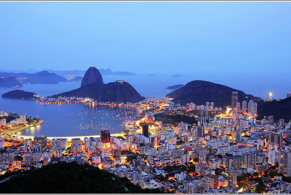 Clear Sky Poster featuring the photograph Rio De Janeiro, Beautiful City by ©ricardo Barbieri