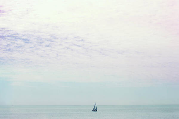 Tranquility Poster featuring the photograph Sailing by Kelly Bowden