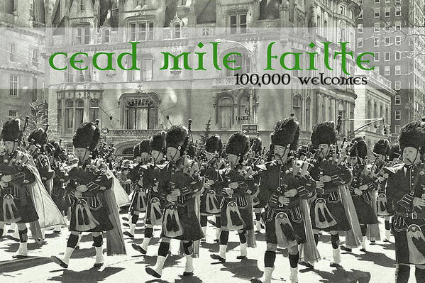 000 Poster featuring the photograph SAINT PATRICK'S DAY quote by JAMART Photography
