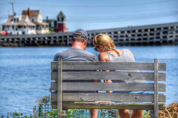  Poster featuring the photograph Sittin' on the Dock of the Bay by Jack Wilson