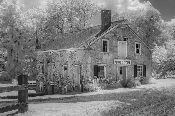 General Store Poster featuring the photograph Smith's General Store by Susan Candelario