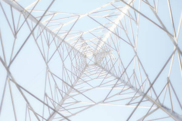Radial Symmetry Poster featuring the photograph Steel Tower by Kaneko Ryo