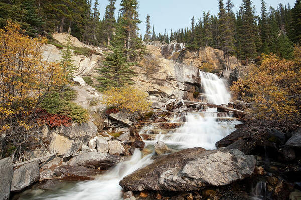 Scenics Poster featuring the photograph Tangle Falls by Mysticenergy