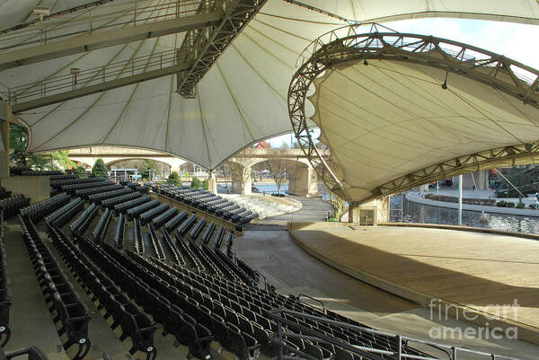 Knoxville Poster featuring the photograph Tennessee Amphitheater by Phil Perkins