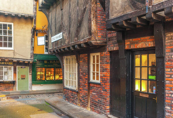 Little Shambles Poster featuring the photograph The Shambles, York, Yorkshire by David Ross