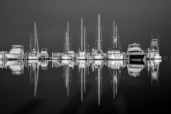 Harbor Poster featuring the photograph The Stillness by Christopher Rice