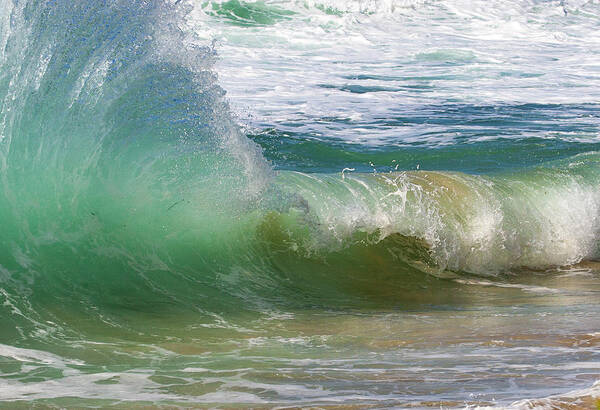 Oahu Poster featuring the photograph The Wave by Anthony Jones