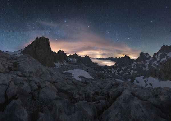 Sky Poster featuring the photograph Touching The Sky by Carlos Gonzalez