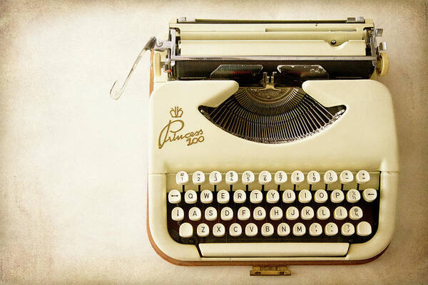 Typewriter 4 Poster featuring the photograph Typewriter 4 by Jessica Rogers