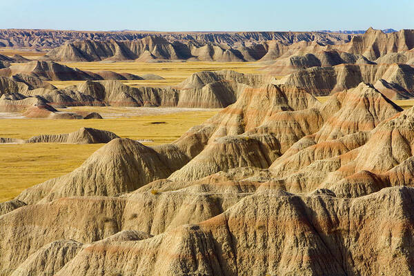 Scenics Poster featuring the photograph Usa, South Dakota, Badlands Np, Eroded by Eastcott Momatiuk