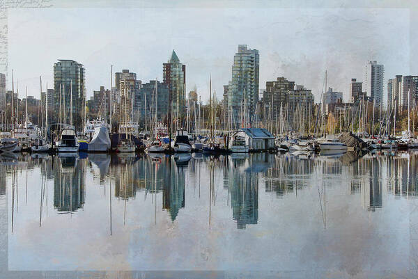 City Poster featuring the photograph Vancouver Skyline by Marilyn Wilson