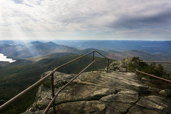 Whiteface Poster featuring the photograph Whiteface Mountain Ascent by Amanda Jones