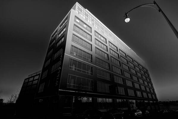 Building Poster featuring the photograph Wills Wharf Building by Ken Liang