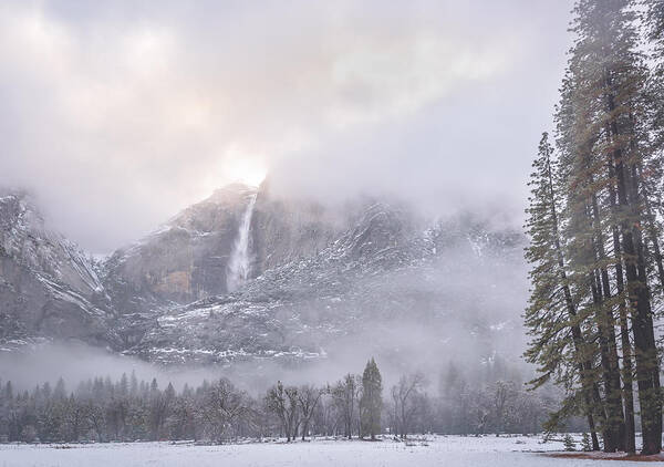 Yosemite Poster featuring the photograph Yosemite Falls by Syed Iqbal