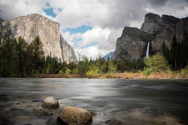 Valley View Poster featuring the photograph Yosemite Valley View by Jennifer Ancker