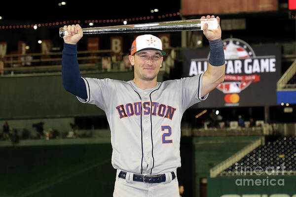 Alex Bregman Poster featuring the photograph Alex Bregman #1 by Rob Carr