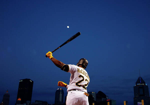 Andrew Mccutchen Poster featuring the photograph Andrew Mccutchen by Justin K. Aller