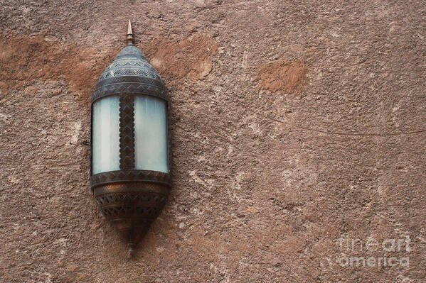 Adobe Poster featuring the photograph Arabian antique lantern #1 by Tom Gowanlock