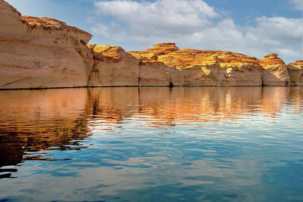 Arizona Poster featuring the photograph Glen Canyon #1 by Jerry Cahill