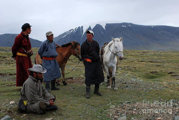 Herders Lifestyle Poster featuring the photograph Herders lifestyle #1 by Elbegzaya Lkhagvasuren