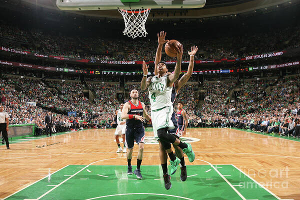 Isaiah Thomas Poster featuring the photograph Isaiah Thomas #1 by Ned Dishman