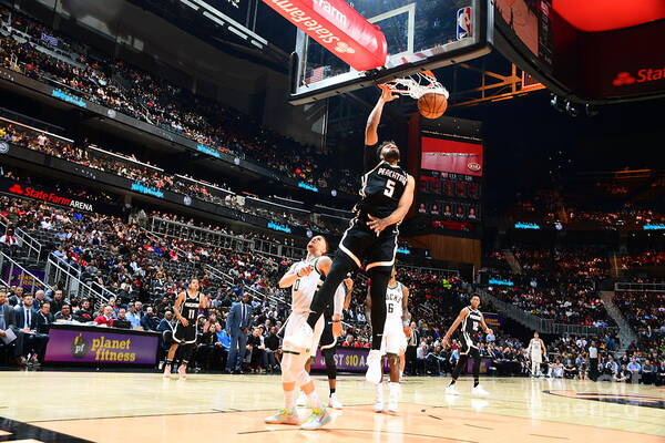 Jabari Parker Poster featuring the photograph Jabari Parker #1 by Scott Cunningham