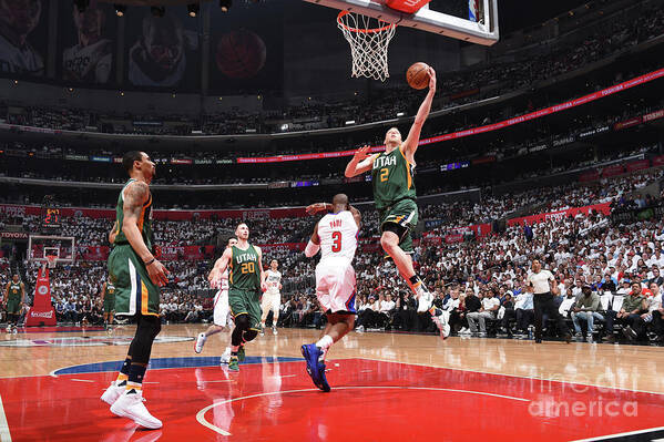 Joe Ingles Poster featuring the photograph Joe Ingles #1 by Andrew D. Bernstein