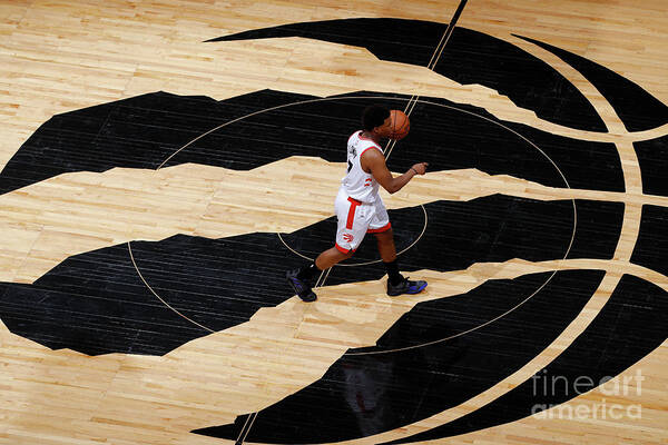 Kyle Lowry Poster featuring the photograph Kyle Lowry #1 by Mark Blinch