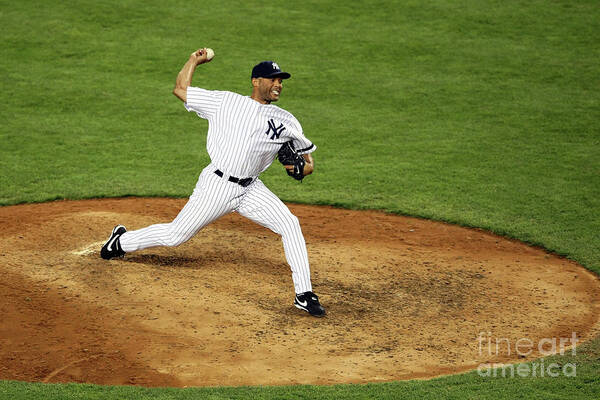People Poster featuring the photograph Mariano Rivera #1 by Nick Laham