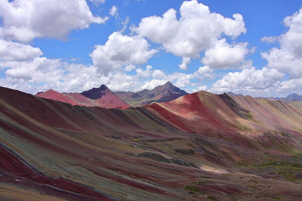 Peru Poster featuring the photograph Rainbow Mountains, Peru #2 by Aidan Moran