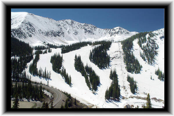 Basin Poster featuring the photograph Ski Basin #1 by Richard Risely