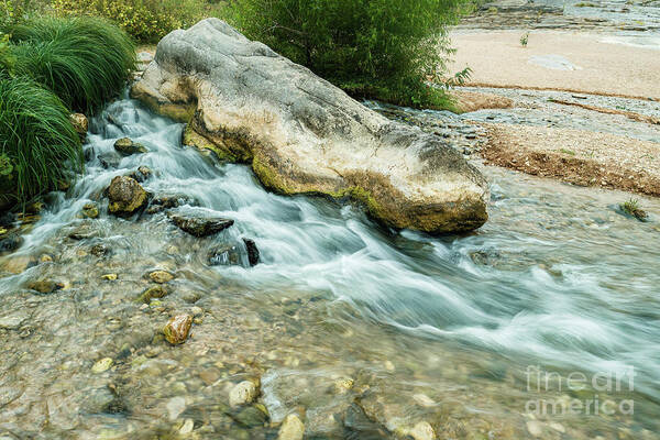 Johnson City Poster featuring the photograph Pedernales Falls #11 by Raul Rodriguez