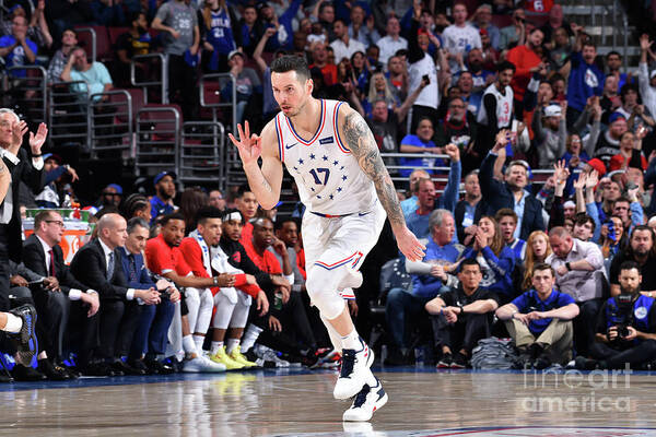 Jj Redick Poster featuring the photograph J.j. Redick #12 by Jesse D. Garrabrant
