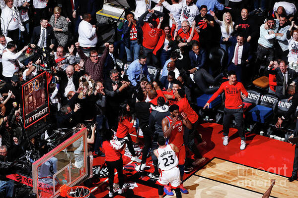 Kawhi Leonard Poster featuring the photograph Kawhi Leonard #13 by Mark Blinch