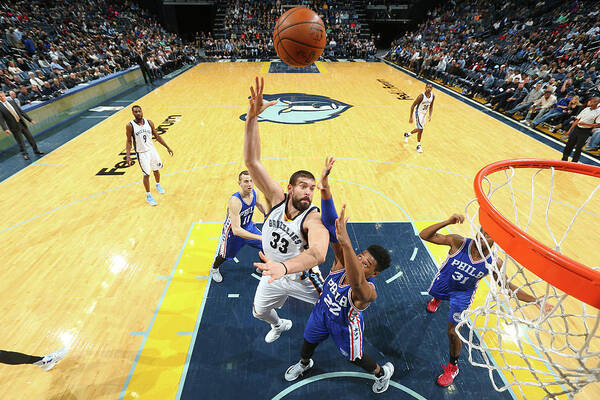 Marc Gasol Poster featuring the photograph Marc Gasol #16 by Joe Murphy