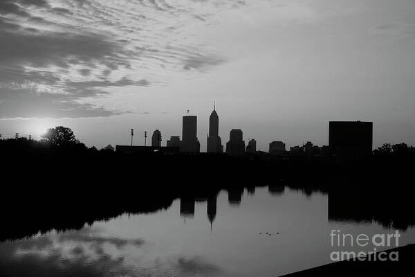 8368 Poster featuring the photograph Indianapolis Sunrise #17 by FineArtRoyal Joshua Mimbs