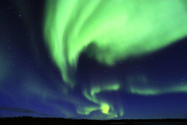 Northern Lights Poster featuring the photograph Northern Lights #18 by Shixing Wen