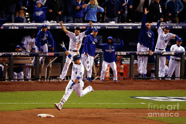 Ninth Inning Poster featuring the photograph Alex Gordon #2 by Christian Petersen