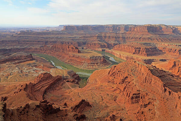 Dead Horse Point Poster featuring the photograph Dead Horse Point State Park - Colorado River #2 by Richard Krebs