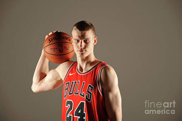 Lauri Markkanen Poster featuring the photograph Lauri Markkanen #2 by Randy Belice