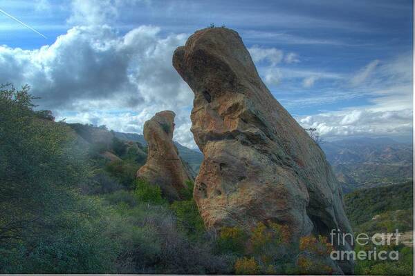 Rocks Poster featuring the photograph Rocks #2 by Marc Bittan
