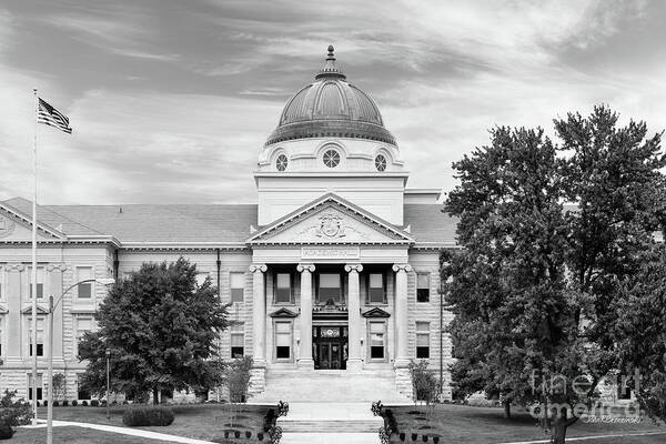 Southeast Missouri State University Poster featuring the photograph Southeast Missouri State University Academic Hall #2 by University Icons