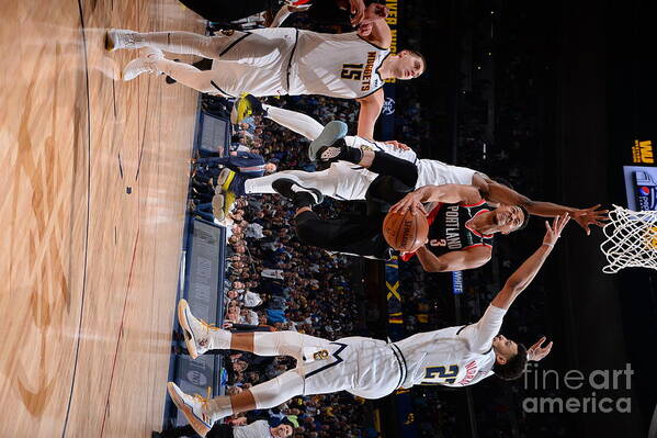 Cj Mccollum Poster featuring the photograph C.j. Mccollum #3 by Bart Young