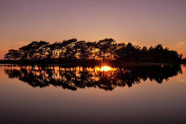 Hatchet Pond Poster featuring the photograph Hatchet Pond - New Forest, England #3 by Joana Kruse
