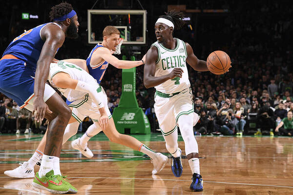 Nba Pro Basketball Poster featuring the photograph Jrue Holiday #3 by Brian Babineau