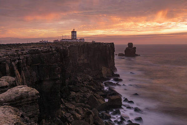 Lighthouse Poster featuring the photograph Peniche - Portugal #3 by Joana Kruse