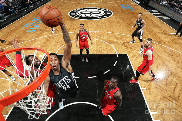 Rondae Hollis-jefferson Poster featuring the photograph Rondae Hollis-jefferson #3 by Nathaniel S. Butler